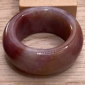 Ocean Jasper Crystal Ring, size 4  - #3
